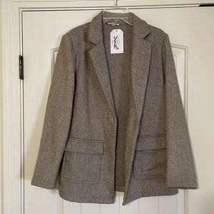 NWT Brown Blazer Size Small